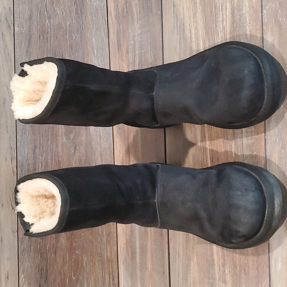 Ugg Australia Mayfaire sheepskin ankle booties shoes sz 8 - Picture 4 of 13